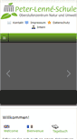 Mobile Screenshot of peter-lenne-schule.de